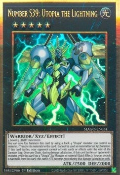 Number S39 Utopia the Lightning (MAGO-EN034) [MAGO]