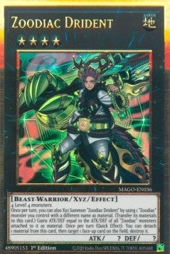 Zoodiac Drident (MAGO-EN036) [MAGO]
