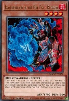 Brotherhood of the Fire Fist Buffalo (MAGO-EN071) [MAGO]