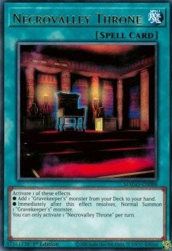 Necrovalley Throne (MAGO-EN088) [MAGO]