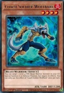 Coach Soldier Wolfbark (MAGO-EN120) [MAGO]