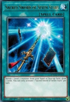 Sacred Sword of Seven Stars (MAGO-EN150) [MAGO]