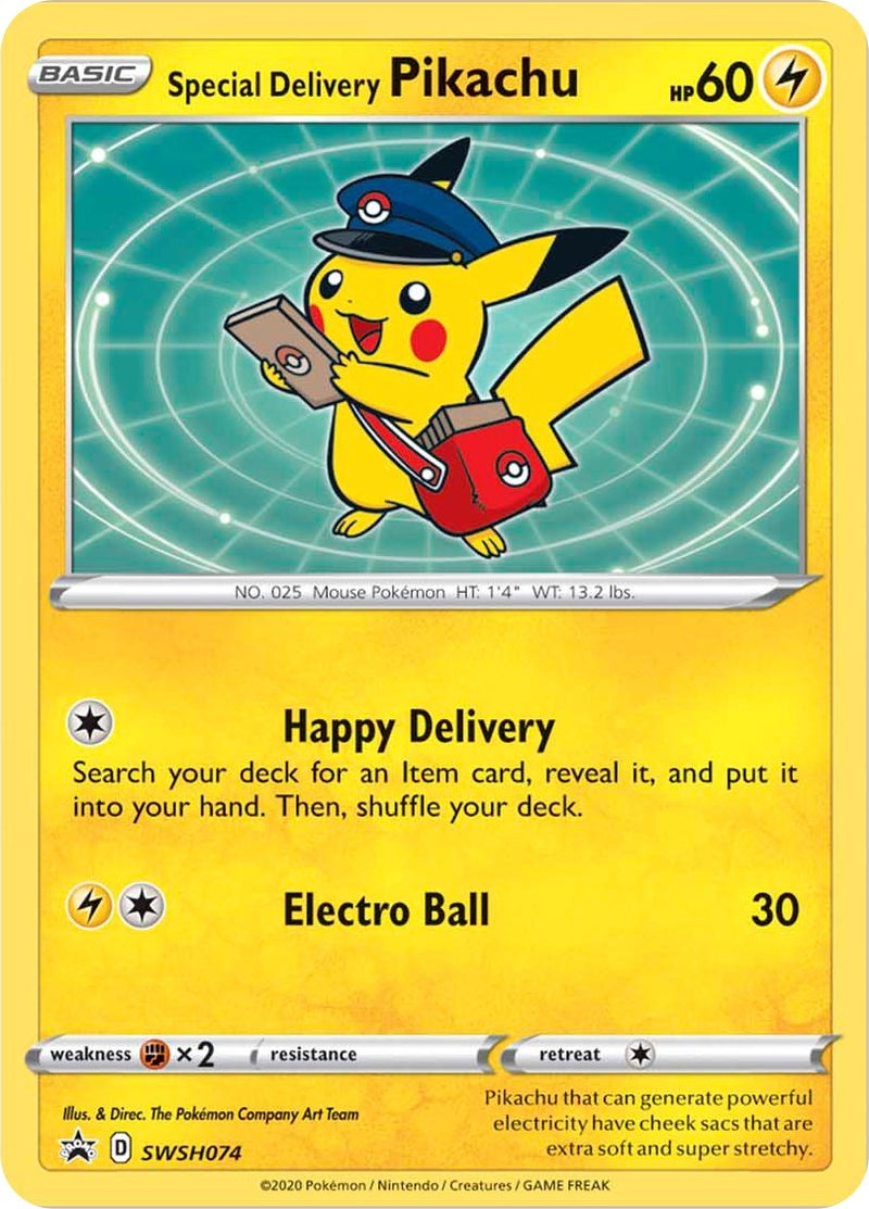 Special Delivery Pikachu SWSH074 (SWSH074) [SWSD]