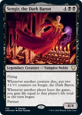 Sengir, the Dark Baron [Commander Legends Promos]