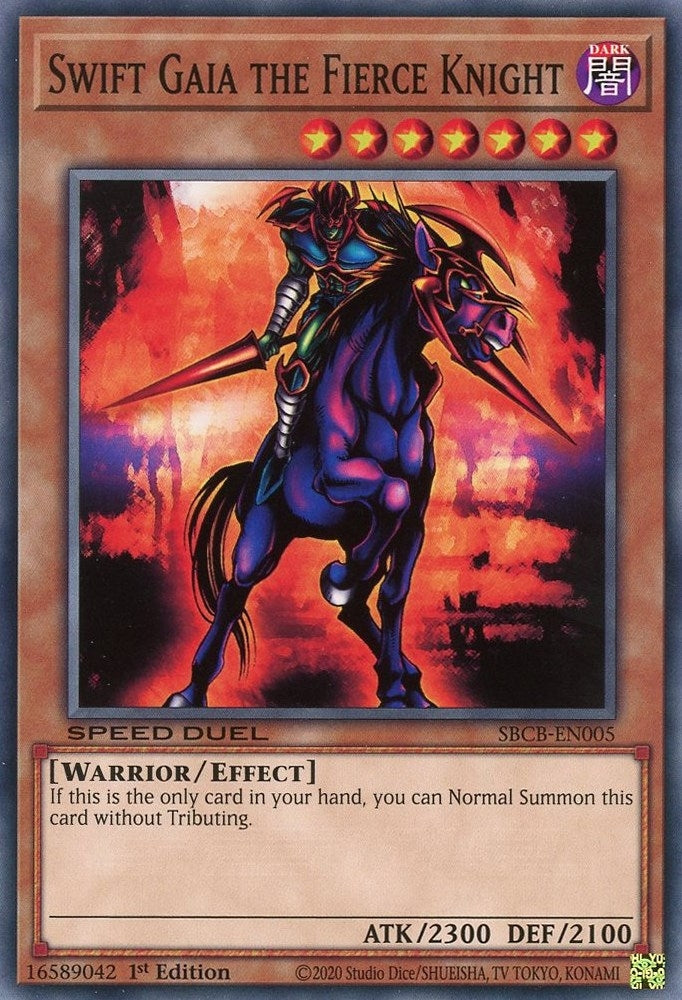 Swift Gaia the Fierce Knight (SBCB-EN005) [SBCB]