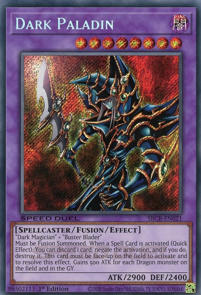 Dark Paladin Secret (SBCB-EN021) [SBCB]