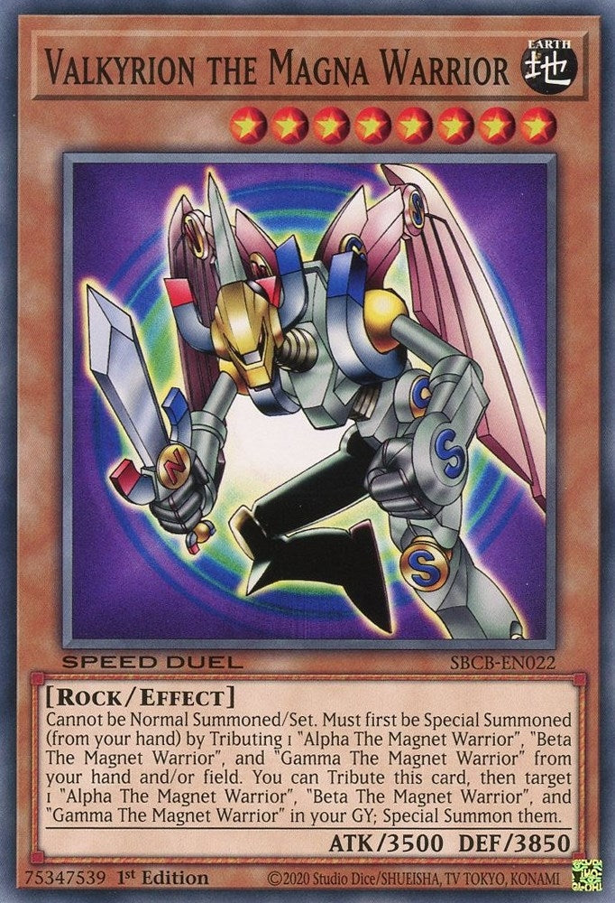 Valkyrion the Magna Warrior (SBCB-EN022) [SBCB]