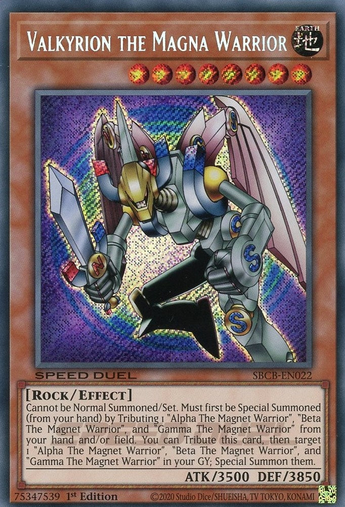 Valkyrion the Magna Warrior Secret (SBCB-EN022) [SBCB]
