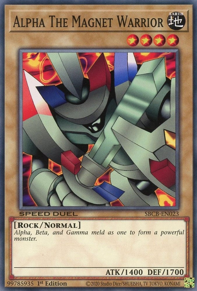 Alpha The Magnet Warrior (SBCB-EN023) [SBCB]