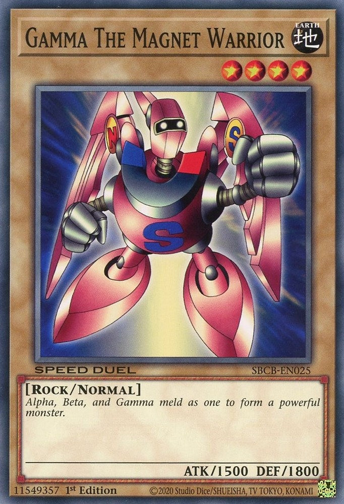 Gamma The Magnet Warrior (SBCB-EN025) [SBCB]