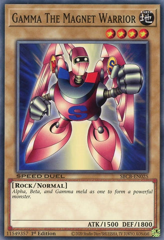 Gamma The Magnet Warrior (SBCB-EN025) [SBCB]