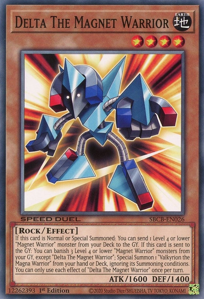 Delta The Magnet Warrior (SBCB-EN026) [SBCB]