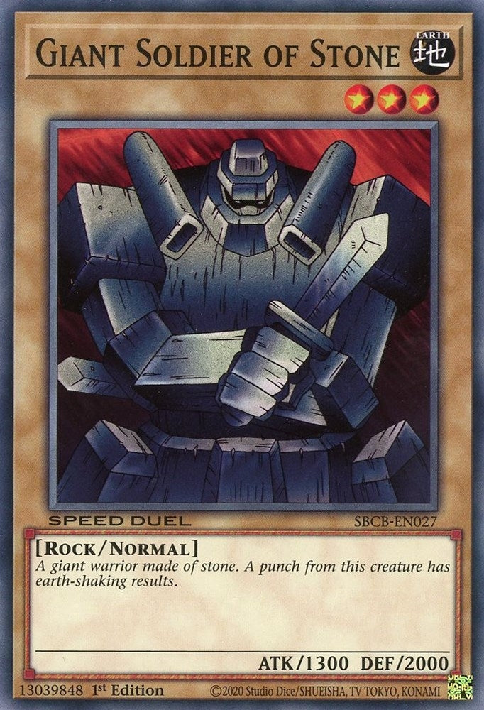 Giant Soldier of Stone (SBCB-EN027) [SBCB]