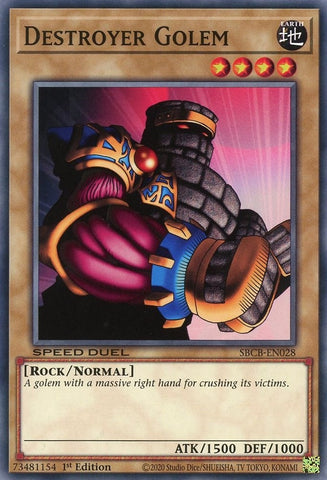 Destroyer Golem (SBCB-EN028) [SBCB]