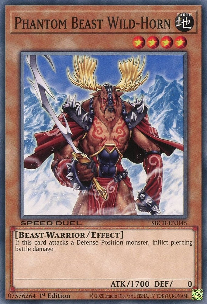 Phantom Beast Wild Horn (SBCB-EN045) [SBCB]