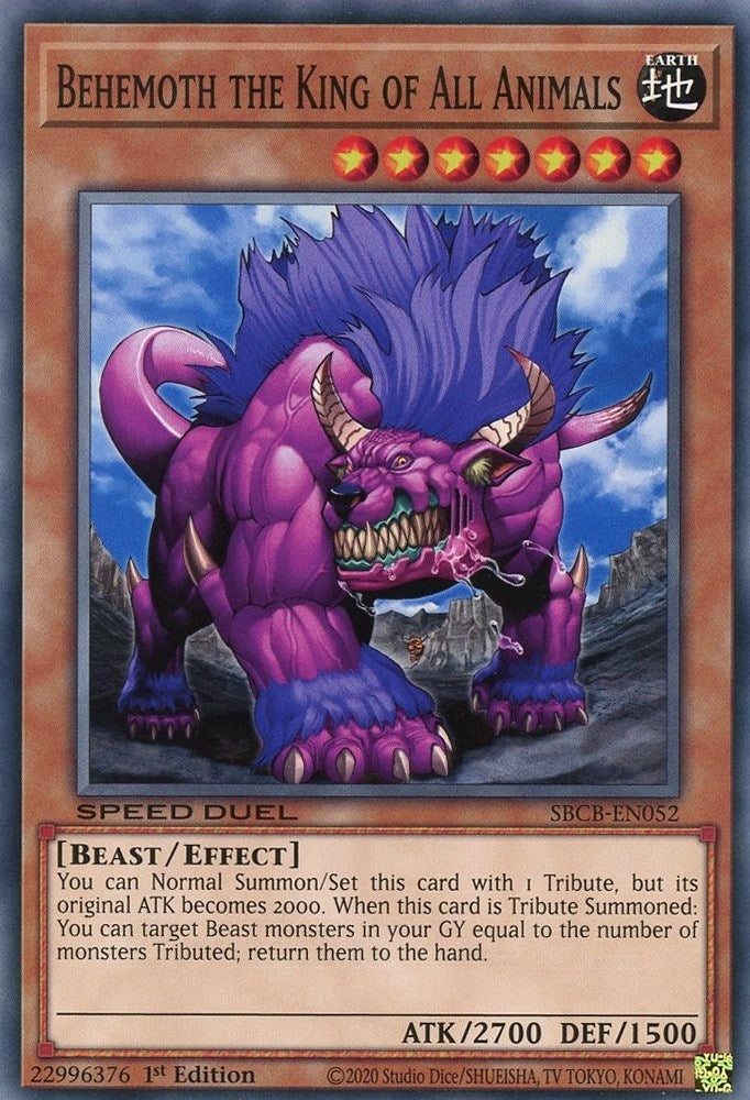 Behemoth the King of All Animals (SBCB-EN052) [SBCB]