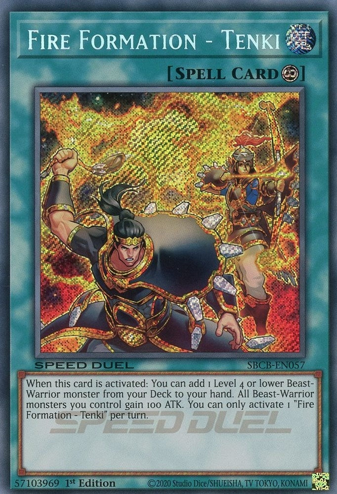 Fire Formation Tenki Secret (SBCB-EN057) [SBCB]