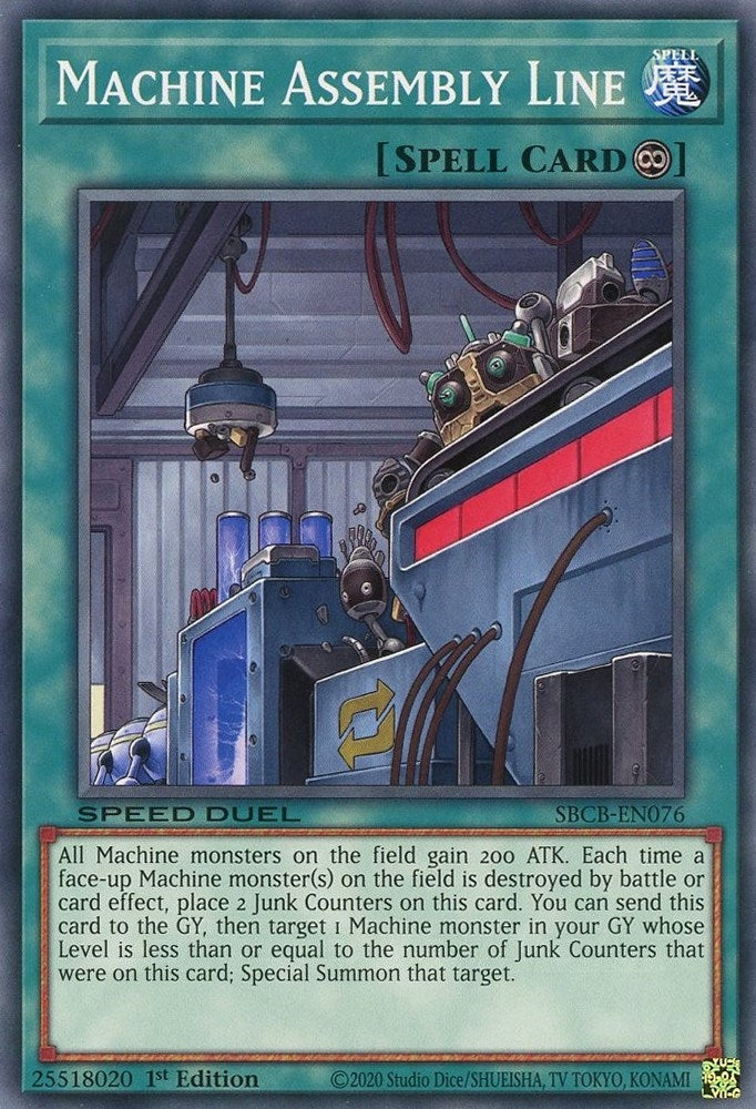 Machine Assembly Line (SBCB-EN076) [SBCB]