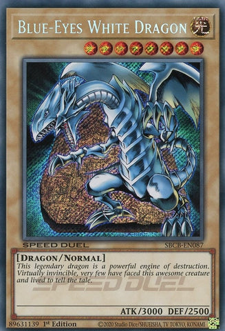 Blue Eyes White Dragon Secret (SBCB-EN087) [SBCB]
