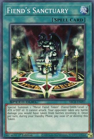 Fiends Sanctuary (SBCB-EN097) [SBCB]