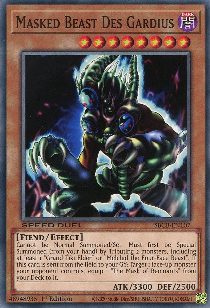 Masked Beast Des Gardius (SBCB-EN107) [SBCB]