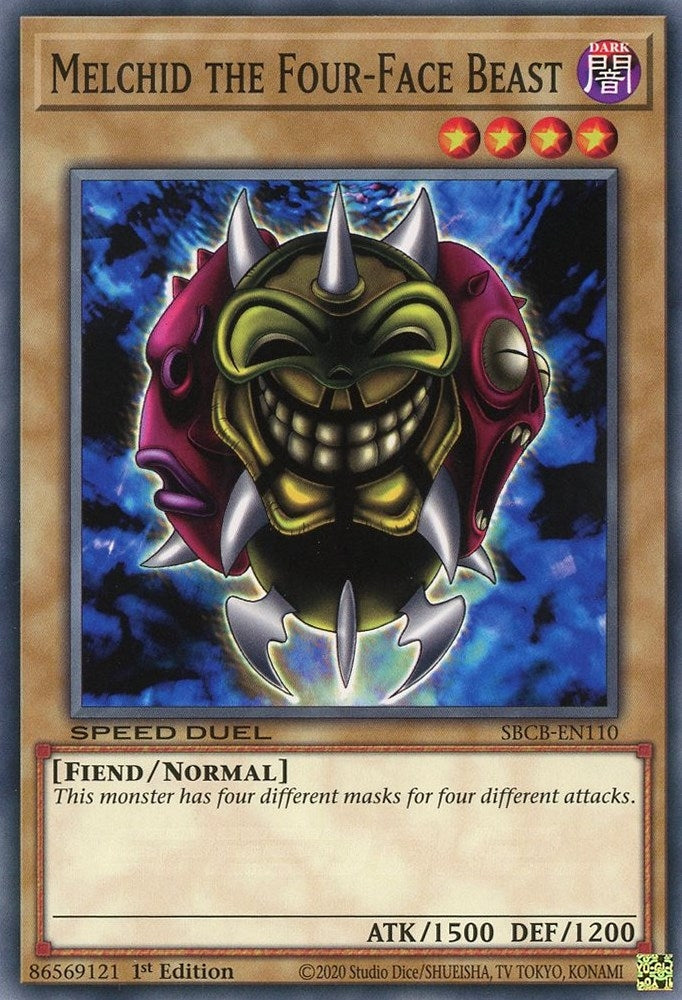 Melchid the Four Face Beast (SBCB-EN110) [SBCB]