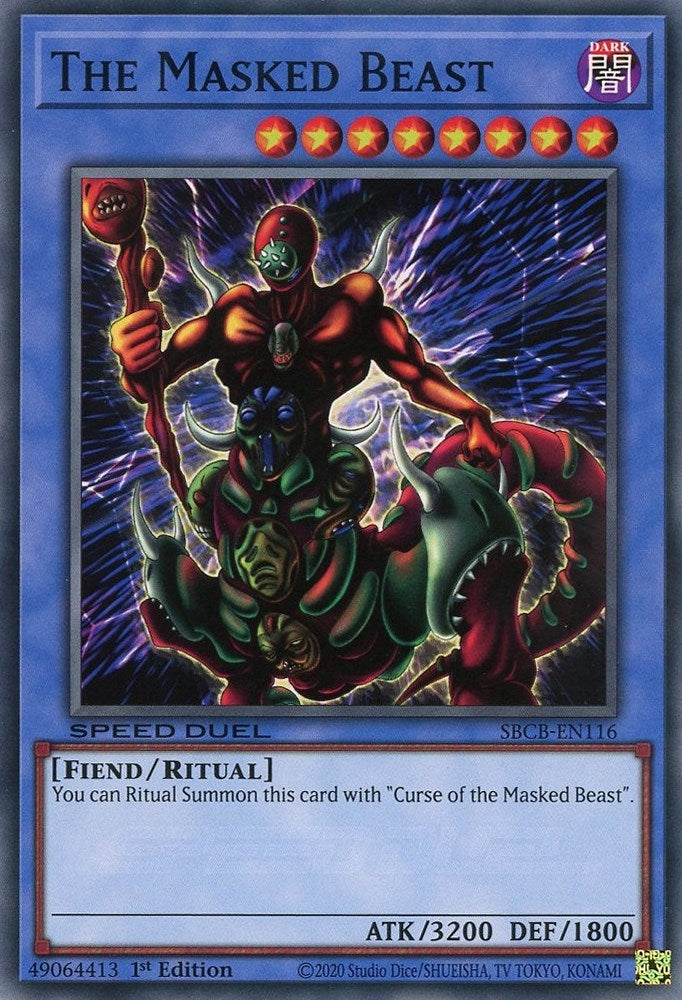 The Masked Beast (SBCB-EN116) [SBCB]