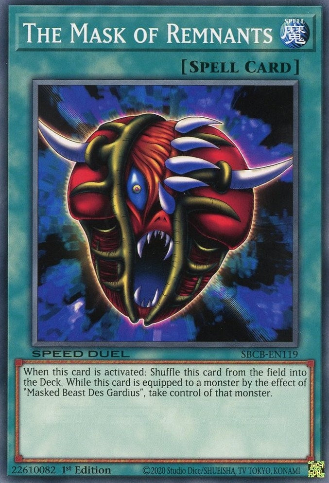 The Mask of Remnants (SBCB-EN119) [SBCB]