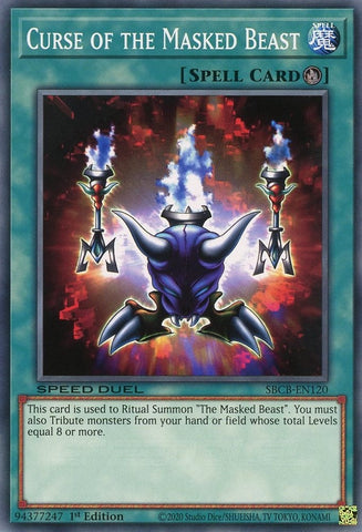 Curse of the Masked Beast (SBCB-EN120) [SBCB]