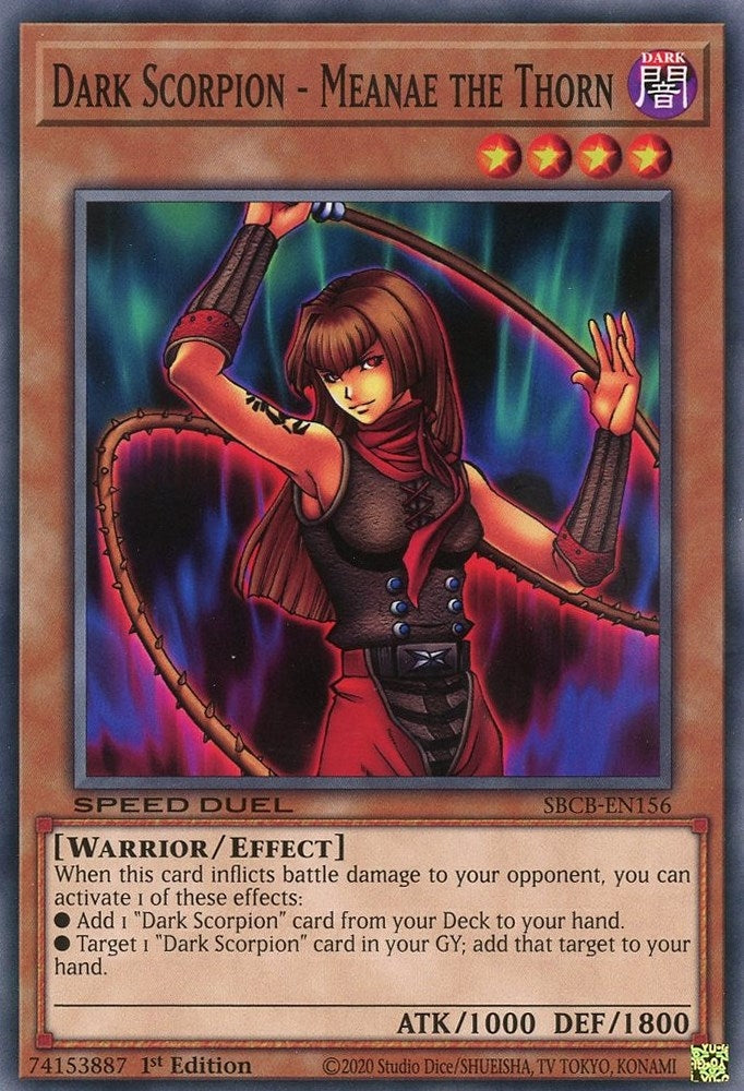 Dark Scorpion Meanae the Thorn (SBCB-EN156) [SBCB]