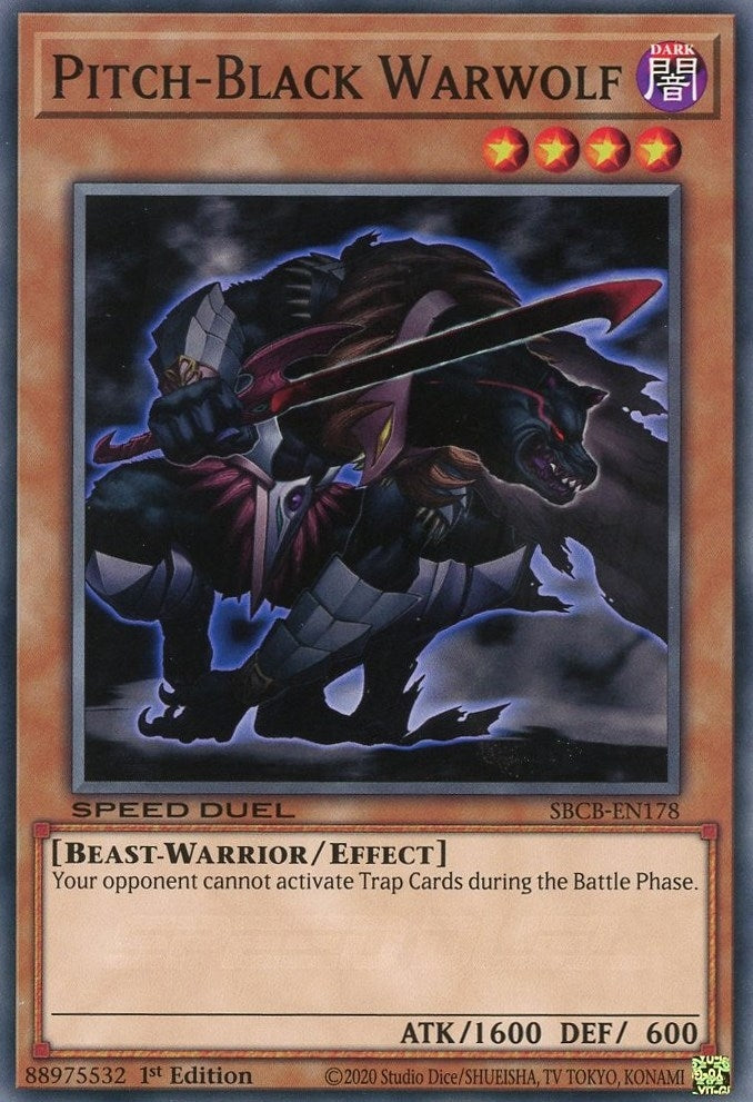 Pitch Black Warwolf (SBCB-EN178) [SBCB]
