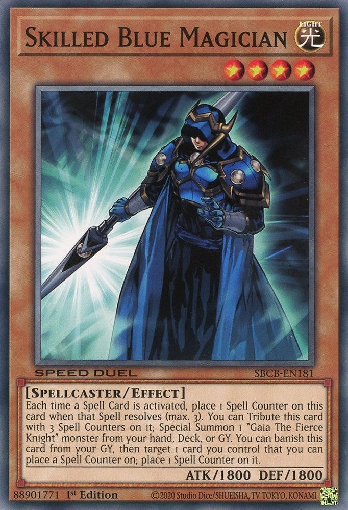 Skilled Blue Magician (SBCB-EN181) [SBCB]