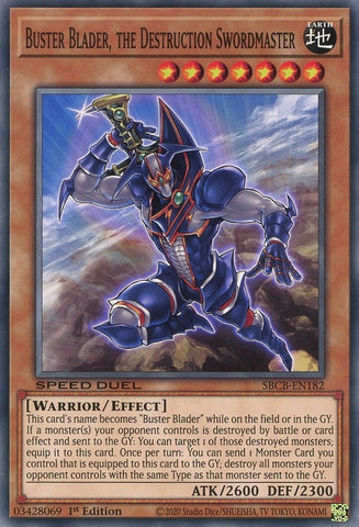 Buster Blader the Destruction Swordmaster (SBCB-EN182) [SBCB]