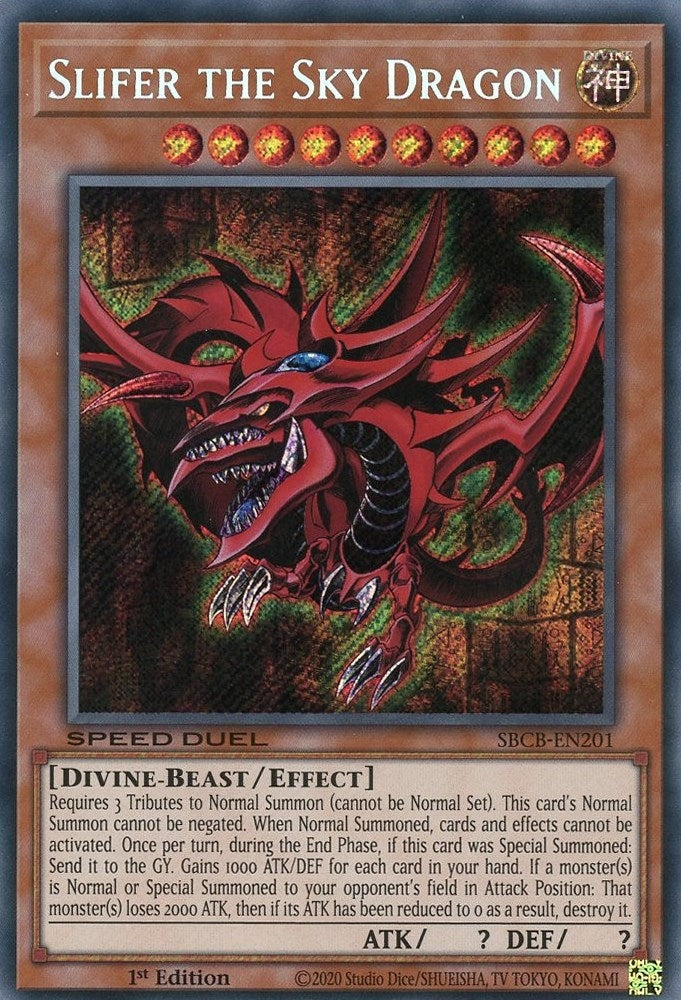 Slifer the Sky Dragon (SBCB-EN201) [SBCB]