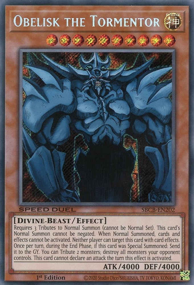 Obelisk the Tormentor (SBCB-EN202) [SBCB]