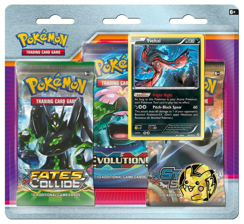 XY 3 Pack Blister Yveltal [BKT]