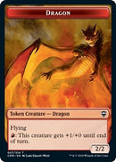 Dragon Soldier Double sided Token [CMR]