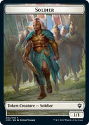 Soldier The Monarch Double sided Token [CMR]