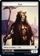 Cat Soldier Double sided Token [CMR]