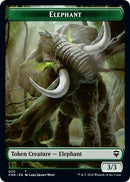 Elephant Soldier Double sided Token [CMR]