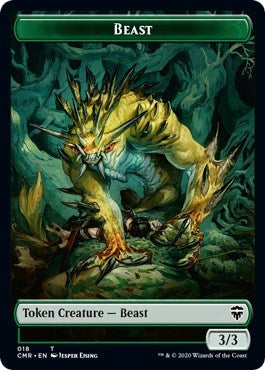 Beast 018 Beast 019 Double sided Token [CMR]