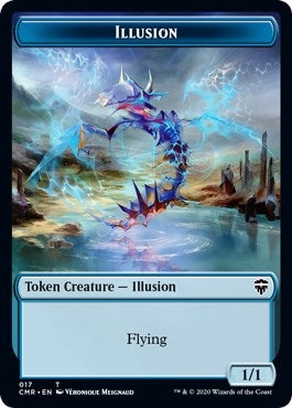 Illusion Saproling Double sided Token [CMR]