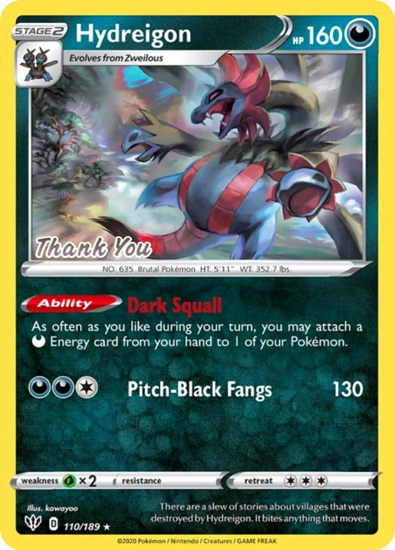 Hydreigon 110 189 Thank You (110/189) [MCAP]