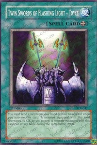 Twin Swords of Flashing Light Tryce (DCR-037)
