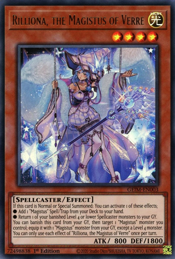 Rilliona the Magistus of Verre (GEIM-EN003) [GEIM]
