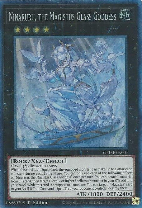 Ninaruru the Magistus Glass Goddess CR (GEIM-EN007) [GEIM]