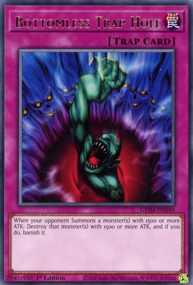 Bottomless Trap Hole (GEIM-EN045) [GEIM]