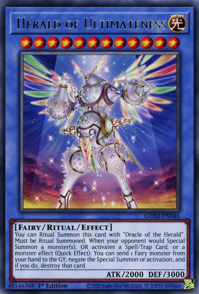 Herald of Ultimateness (GEIM-EN046) [GEIM]