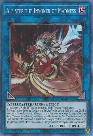 Aleister the Invoker of Madness CR (GEIM-EN053) [GEIM]