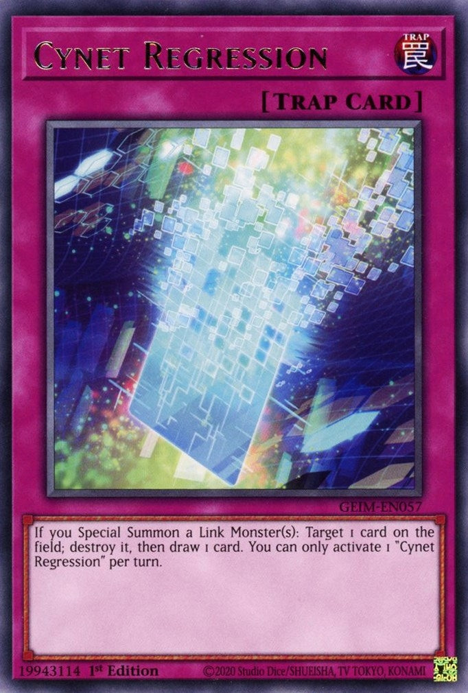 Cynet Regression (GEIM-EN057) [GEIM]